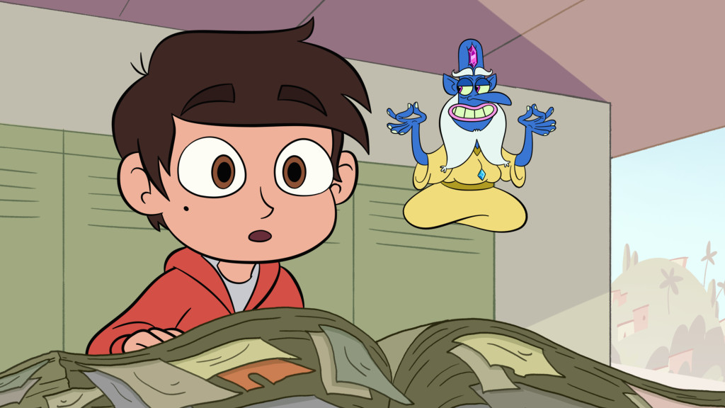 STAR VS. THE FORCES OF EVIL - "Mewberty" - When Star starts sprouting hearts all over her body, the telltale sign of Mewberty, Marco searches for a way to keep her from losing control. This episode of "Star vs. The Forces of Evil" will air Monday, June 15 (8:30 PM - 9:00 PM ET/PT), on Disney XD. (Disney XD) MARCO, GLOSSARYCK