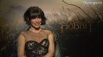 Entrevistas con Evangeline Lilly y Luke Evans, cast de El Hobbit